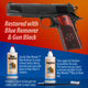 Blue Remover & Gun Black